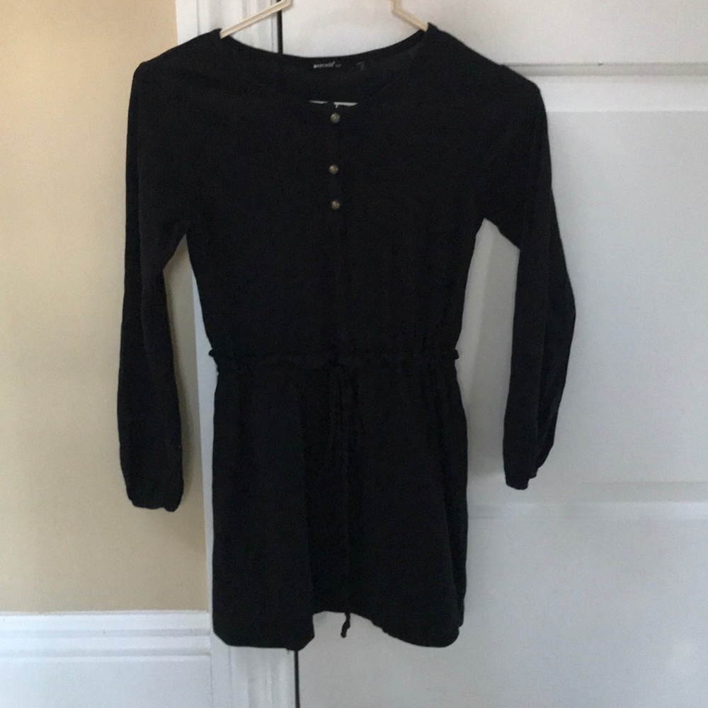 La made dress   Black cotton very comfy